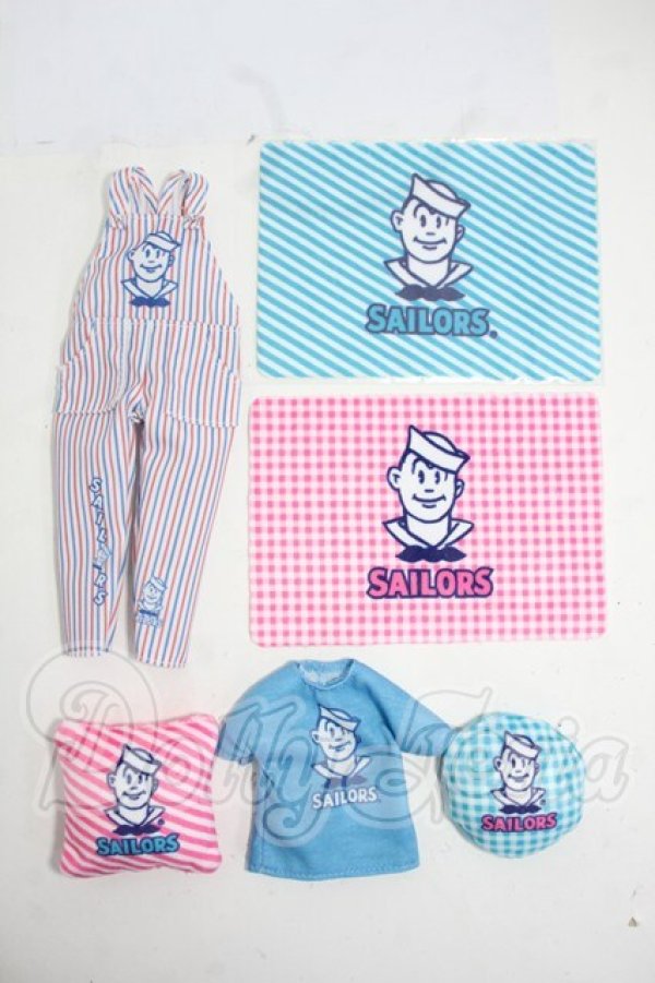 画像1: リカちゃん/OF:SAILORS様 衣装セット Y-26-04-29-153-WT-ZY (1)