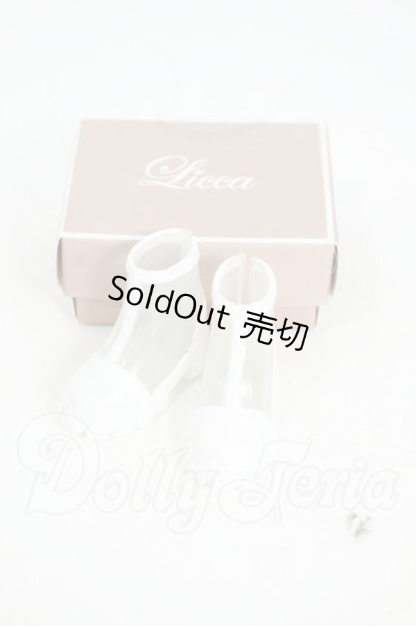 画像1: リカちゃんサイズ/OF:Licca closet series 靴 Y-26-04-29-179-WT-ZY (1)