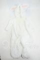 画像: MSD＆MDD/OF:ふわふわしろうさぎさんパジャマ・ミニ Y-26-04-29-252-WT-ZY