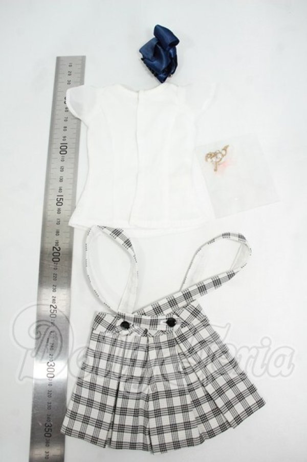 画像3: DD/OF:シフォントップス＆サスペンダーパンツセット Y-26-05-15-207-WT-ZY (3)