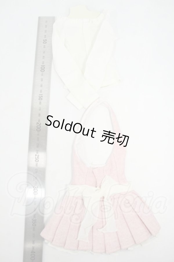 画像2: DD/OF:天使のころも:ホルターネックワンピセット (いちごピンク) Y-26-05-15-208-WT-ZY (2)