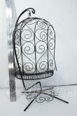 画像2: DOLL MORE/1/4 Scale Bird Cage Style Iron Chair (Black/White) Y-26-05-22-202-WT-ZY (2)