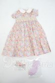 画像1: MSD＆MDD/OFスモッキングワンピ(パープルピンク) Y-26-05-22-054-WT-ZY (1)
