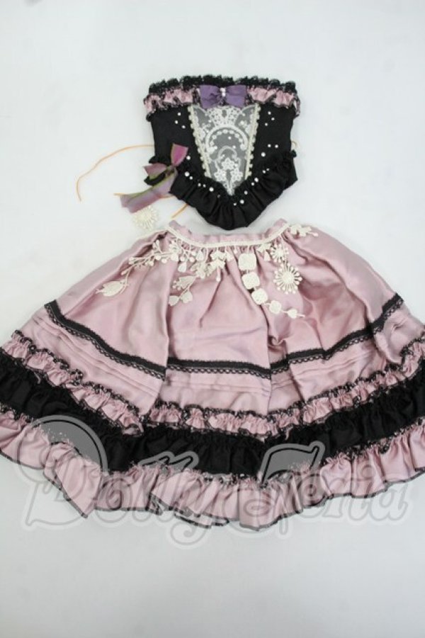 画像1: SD/OF:ancienne様製ドレス　Paulette Y-26-05-22-085-WT-ZY (1)