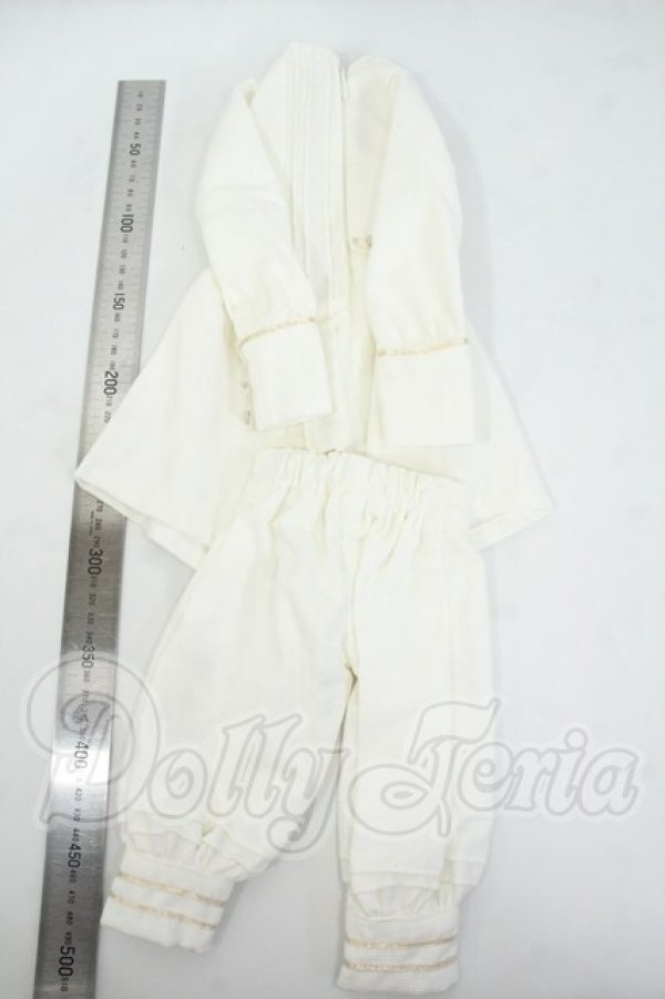 画像2: SDGrB＆SD13男の子/OF:velvet*paw様製 衣装セット Y-26-05-22-073-WT-ZY (2)