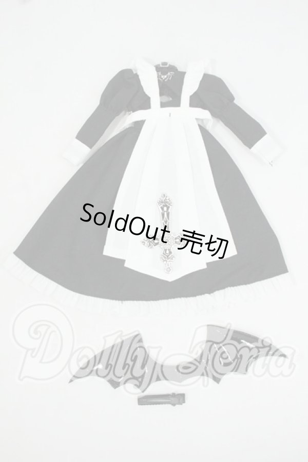 画像1: MOOWOOART/OF:永夜刻痕(えいやこくこん):メイド服 Y-26-05-29-124-WT-ZY (1)