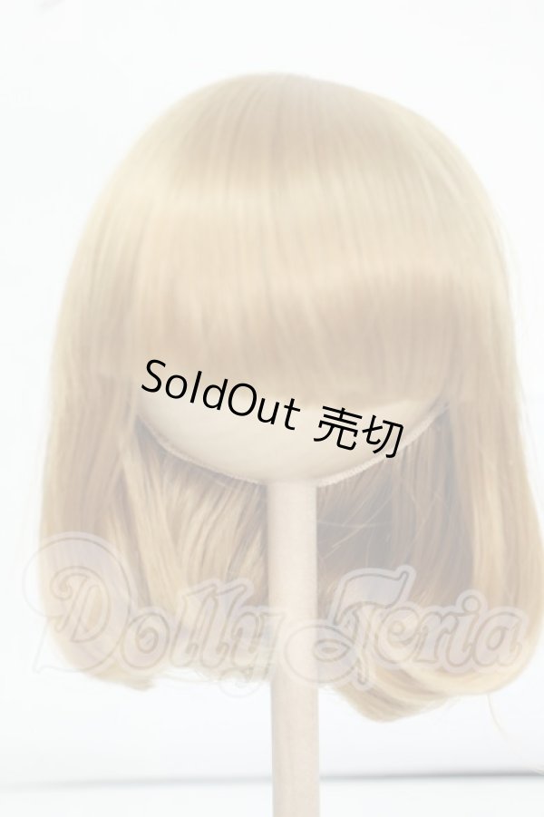 画像1: 8-9inch/ウィッグ:DOLK ORIGINAL WIG Y-26-06-02-128-WT-ZY (1)