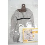 画像: DD/OF:グレーニットワンピセット Y-26-06-02-040-WT-ZY