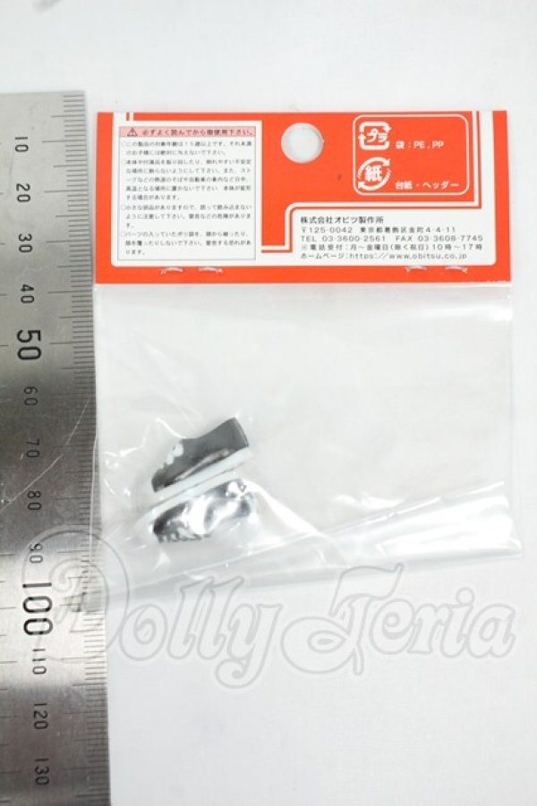 画像2: オビツ11/OF:11cmボディ用スニーカー:黒 Y-26-06-02-275-WT-ZY (2)
