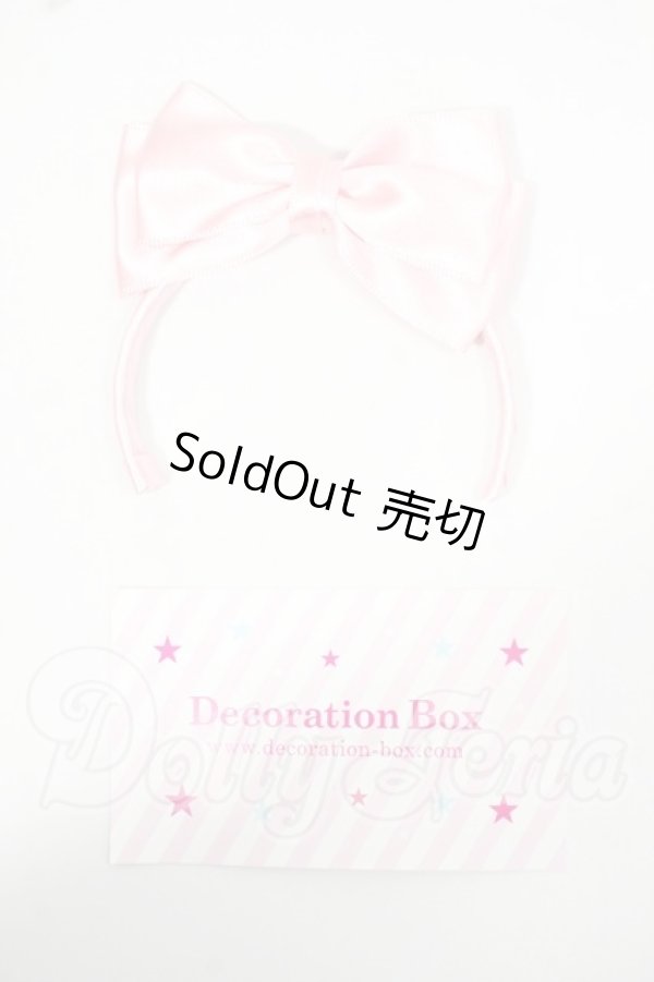画像1: DD/OF:Decoration Box製:リボンカチューシャ Y-26-06-09-172-WT-ZY (1)
