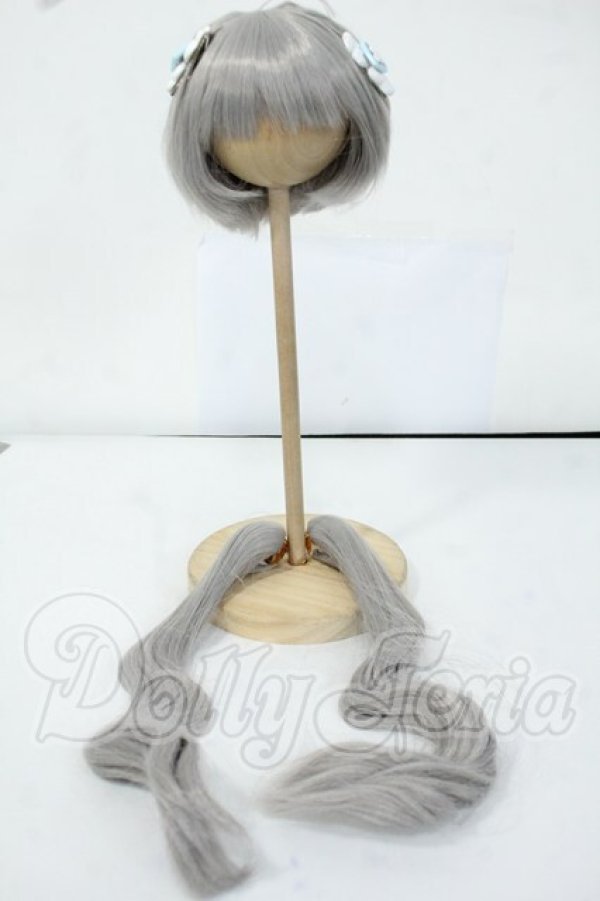 画像1: 8-9inch/ウィッグ Y-26-06-09-022-WT-ZY (1)