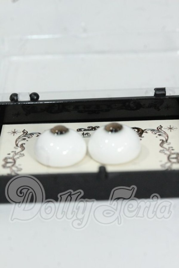 画像2: 14mm/蜜桃雪笑様製 レジンアイ Y-26-06-09-043-WT-ZY (2)