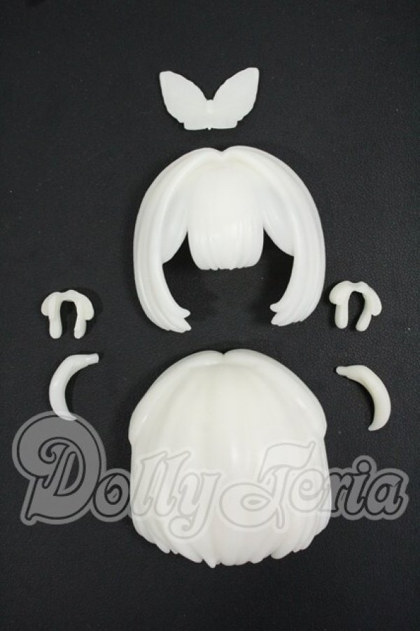 画像1: MOOWOOART/糖指数100%/未塗装ヘアパーツ:オレンジシュー Y-26-06-16-042-WT-ZY (1)