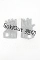 画像: 40cmサイズドール/OF:DOLK SELECT:指ぬきレザーグローブ Y-26-06-16-236-WT-ZY