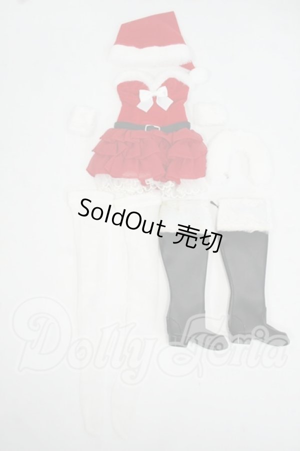 画像1: azone50/AZO2 OF サンタ服セット2014 Y-26-06-23-168-WT-ZY (1)