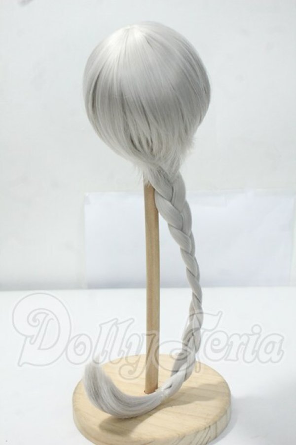 画像2: 7.5-8.5inch/BJD CROBI製 ウィッグ Y-26-07-14-048-WT-ZY (2)