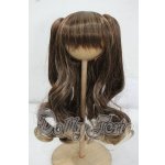 画像: 9-10inch/金針水晶様製:ウィッグ Y-26-07-07-276-WT-ZY