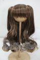 画像: 9-10inch/金針水晶様製:ウィッグ Y-26-07-07-276-WT-ZY