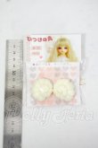 画像2: 幼SD/ひつじ耳：金針水晶様製 Y-26-07-07-126-WT-ZY (2)