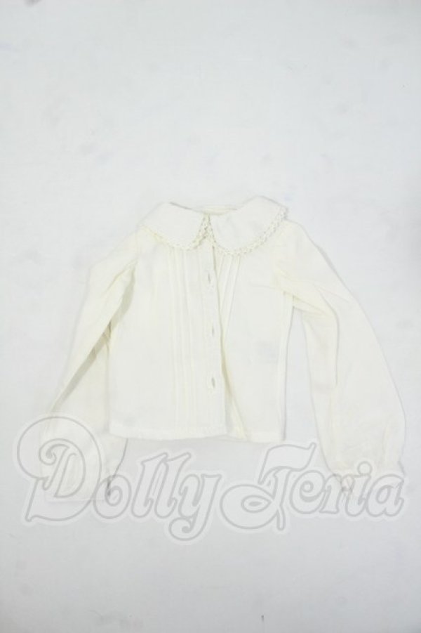 画像1: SD/OF:レース襟ブラウス:VOLKS Y-26-07-07-191-WT-ZY (1)