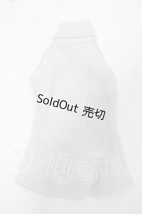 画像1: azone/OF:50ｃｍ　AZO2 ノースリーブニット Y-26-07-14-180-WT-ZY (1)