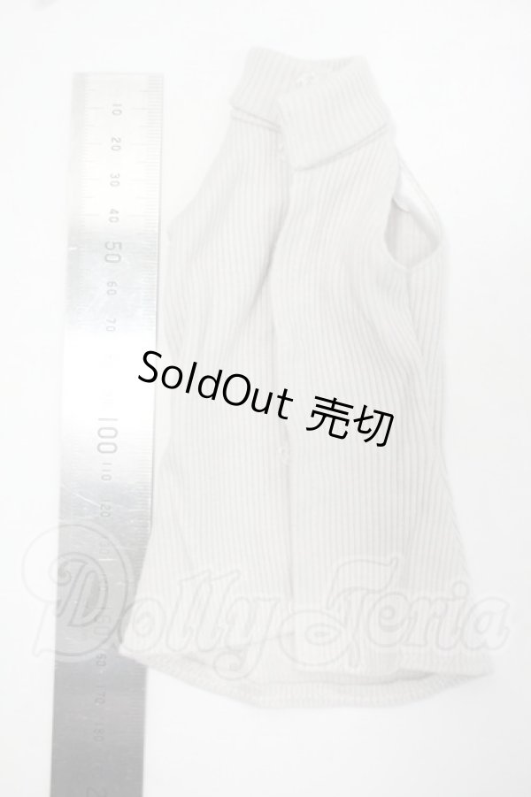 画像2: azone/OF:50ｃｍ　AZO2 ノースリーブニット Y-26-07-14-180-WT-ZY (2)