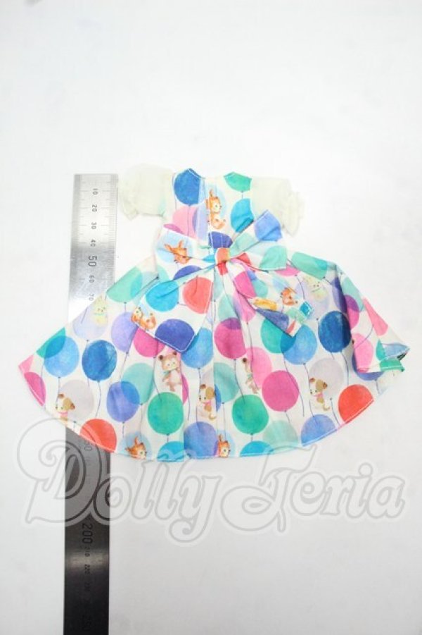 画像2: ネオブライス/OF:Dear Darling fashion for dolls『バルーン柄ワンピースセット』 Y-26-07-14-167-WT-ZY (2)