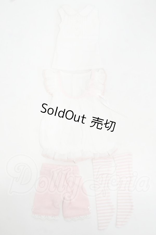 画像1: SDM＆MSD/OF:マシュマロスモックセット Y-26-07-21-037-WT-ZY (1)