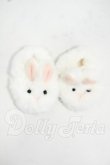 画像1: SD＆DD/OF:うさぎルームシューズ Y-26-07-21-048-WT-ZY (1)
