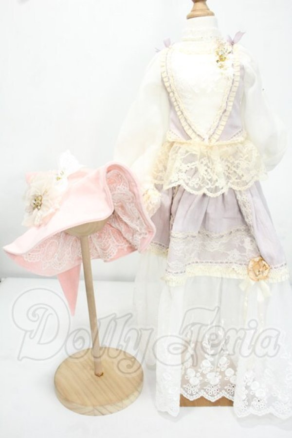画像1: SD/OF:Room8様製Witch dress　衣装セット Y-26-07-21-023-WT-ZY (1)