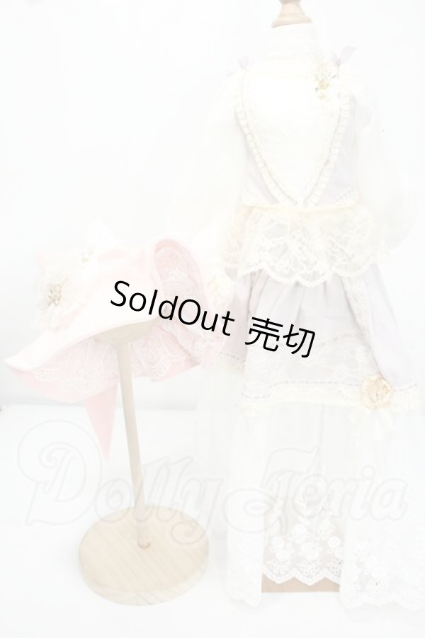 画像1: SD/OF:Room8様製Witch dress　衣装セット Y-26-07-21-023-WT-ZY (1)
