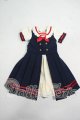画像: MDD/OF:クラシカルマリンワンピ・ちみっこ/ミニ Y-26-07-28-074-WT-ZY
