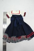 画像2: MDD/OF:クラシカルマリンワンピ・ちみっこ/ミニ Y-26-07-28-074-WT-ZY (2)