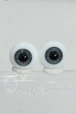 画像1: 16mm/Hand Glass Craft製 グラスアイ Y-26-07-28-078-WT-ZY (1)