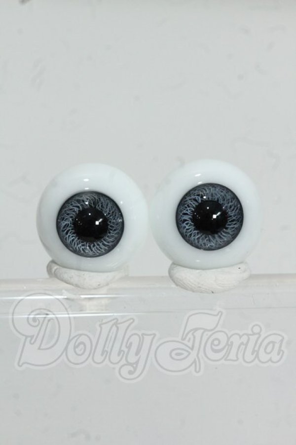 画像1: 16mm/Hand Glass Craft製 グラスアイ Y-26-07-28-078-WT-ZY (1)