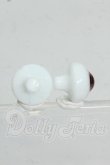 画像2: 16mm/Hand Glass Craft製 グラスアイ Y-26-07-28-082-WT-ZY (2)