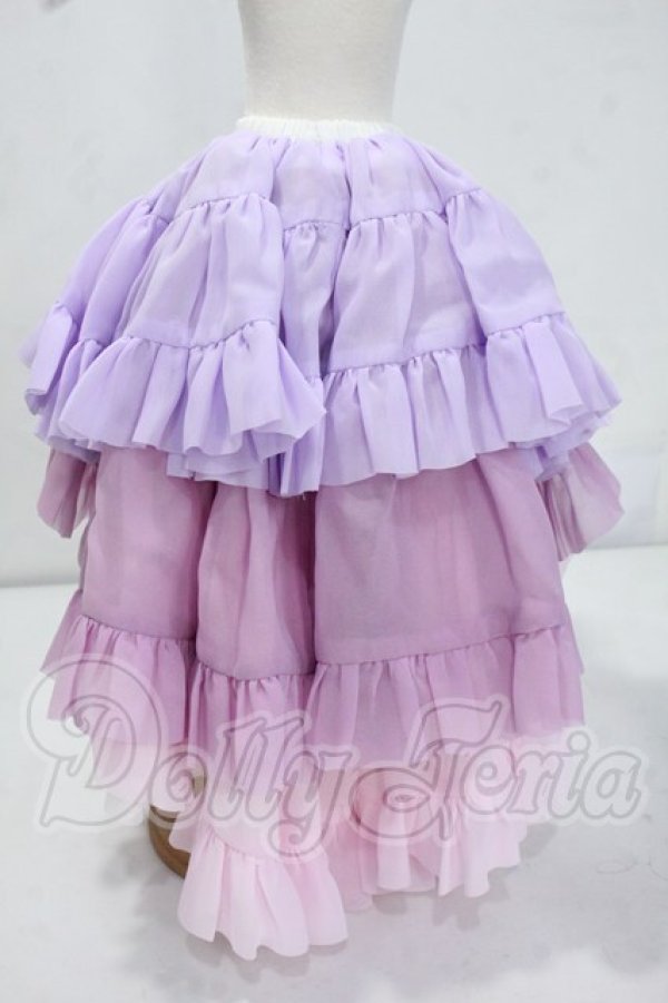 画像2: MDD/OF:リバーシブル・プリンセスぽんぽんパニエ（ユニコーン）・ミニ Y-26-07-28-170-WT-ZY (2)