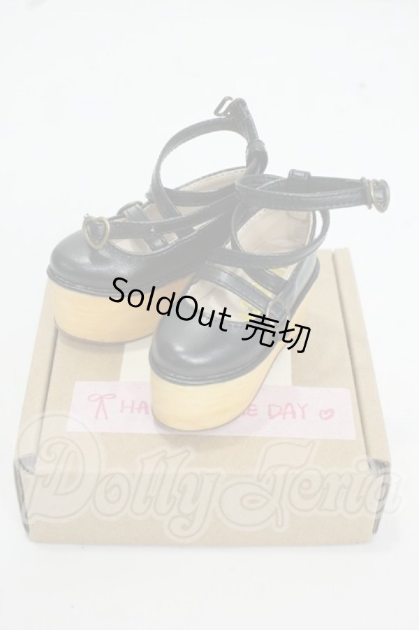 画像1: MDD/OF:Melody.C様製 ロッキンホースシューズ(ブラック) Y-26-07-28-130-WT-ZY (1)