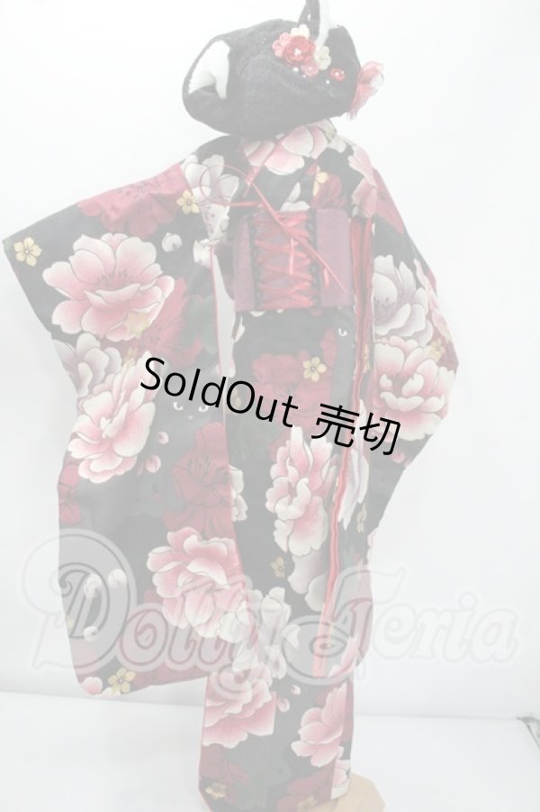 画像1: SDGrG/OF:Anemone様製 着物ドレスセット Y-26-08-11-008-WT-ZY (1)