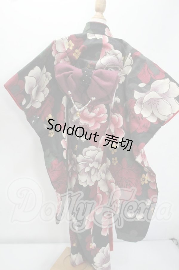 画像3: SDGrG/OF:Anemone様製 着物ドレスセット Y-26-08-11-008-WT-ZY (3)
