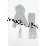 画像: SDM&MSD/OF:チェックフードジャケットセット・ミニ Y-26-08-04-223-WT-ZY