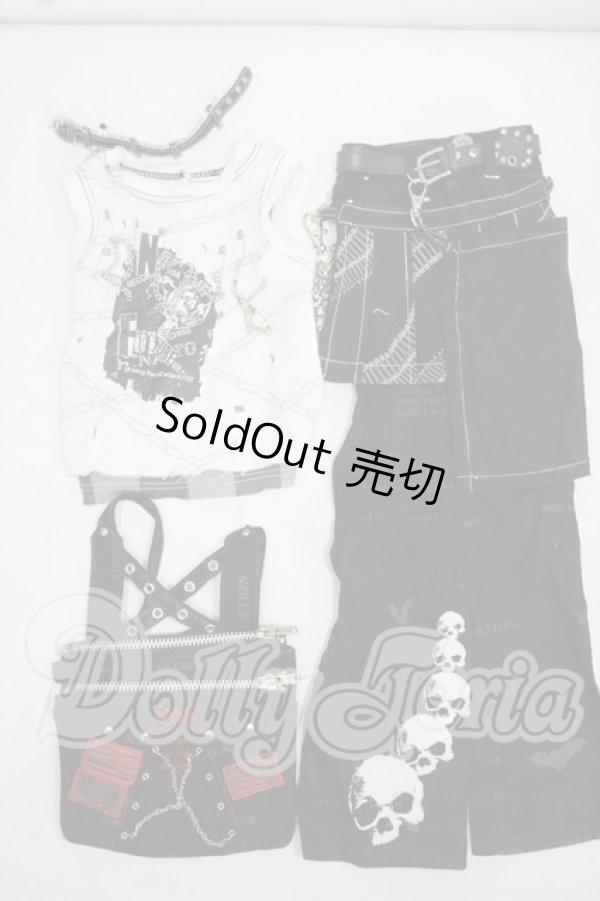 【h.NAOTO h.ANARCHY】 ベスト 希少品 SD13BOY/OF:h.ANARCHY h.NAOTO ドレスセット Y-26-08-04-267-WT-ZY
