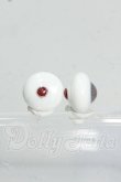 画像2: 16mm/硝子屋Rosa様製 グラスアイ Y-26-08-11-066-WT-ZY (2)