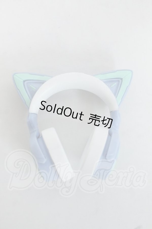 画像1: オビツ11/OF:Yowu 猫耳ヘッドホン Y-26-08-18-089-WT-ZY (1)