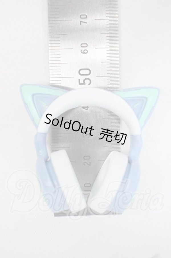 画像2: オビツ11/OF:Yowu 猫耳ヘッドホン Y-26-08-18-089-WT-ZY (2)