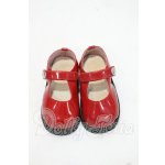 画像: azone/OF:SAR019-RED ストラップシューズ Y-26-08-25-030-WT-ZY