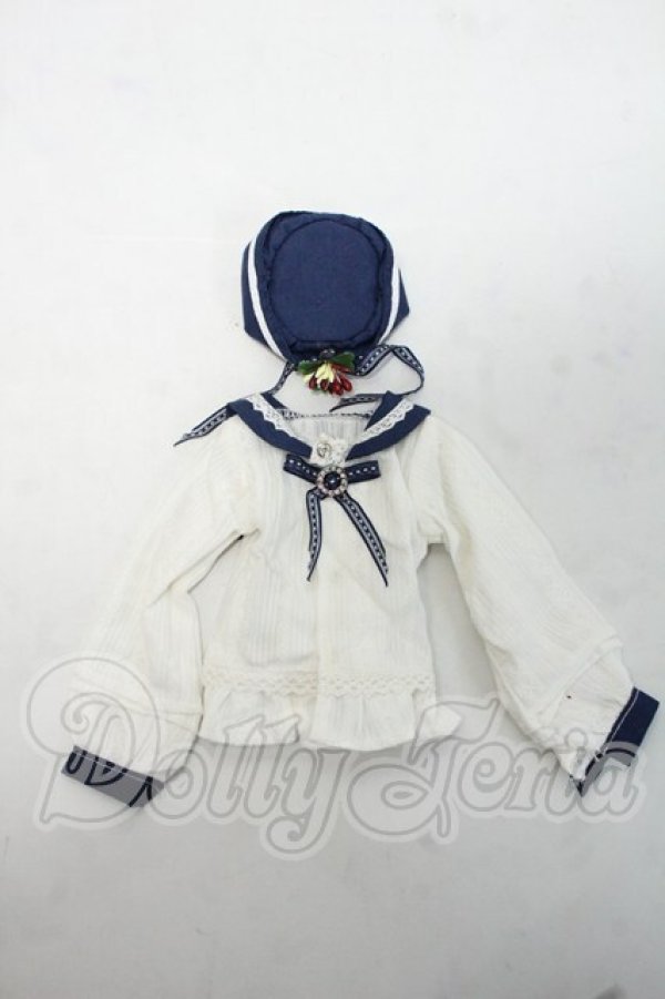 画像1: 30ｃｍ/OF:衣装セット Y-26-08-25-099-WT-ZY (1)