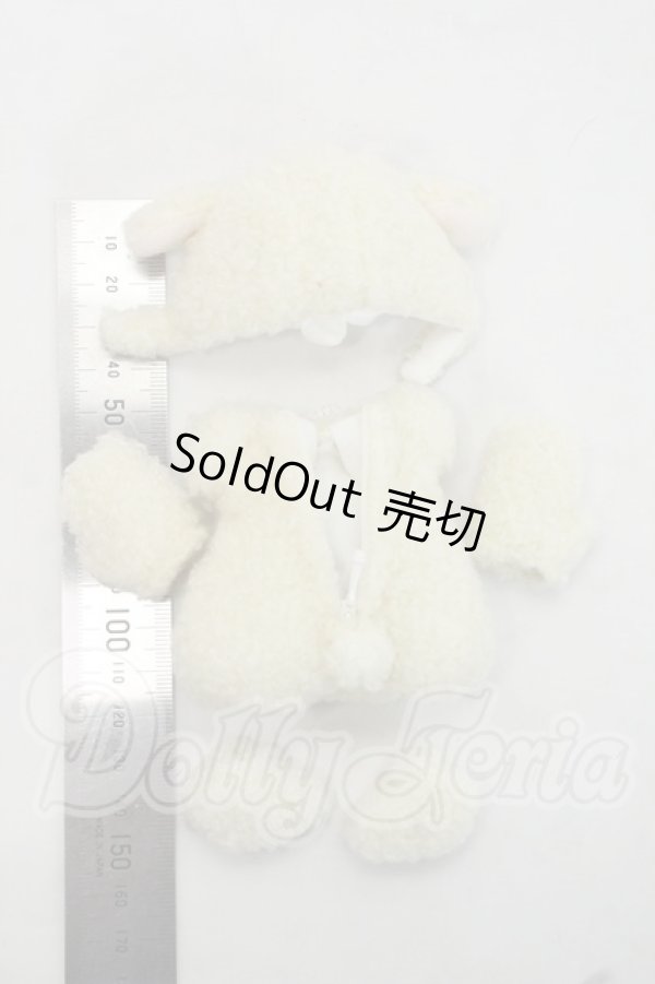 画像2: azone1/12ピコD/OF：ひつじ年のこひつじさん衣装set Y-26-08-25-048-WT-ZY (2)