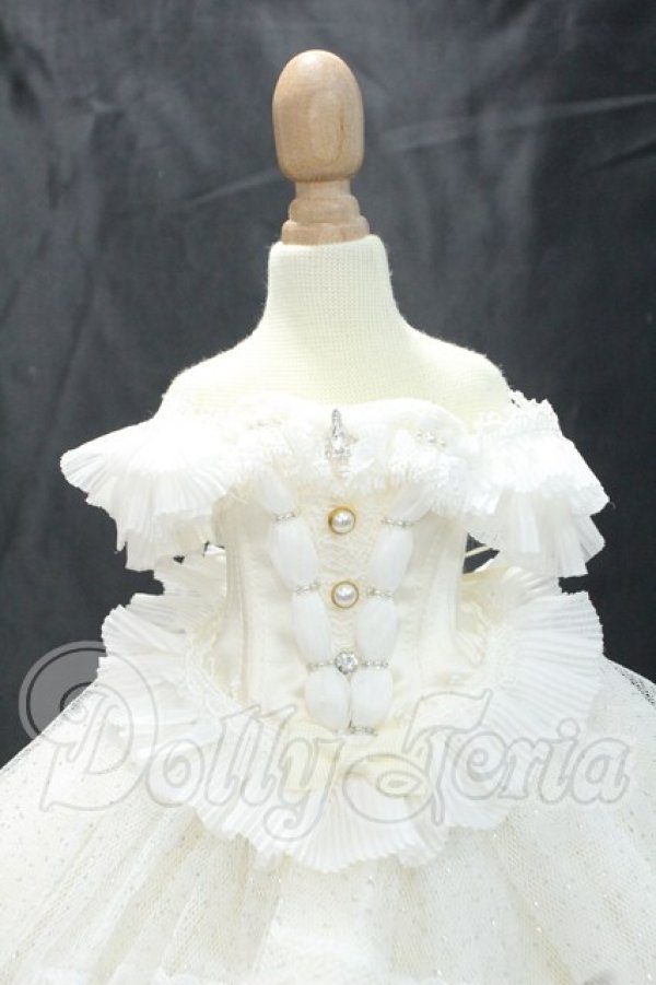画像3: MDD/OF:M+V STUDIO様製 Wedding Veil Dress(white) 40cm(MDD) Y-26-08-25-238-WT-ZY (3)