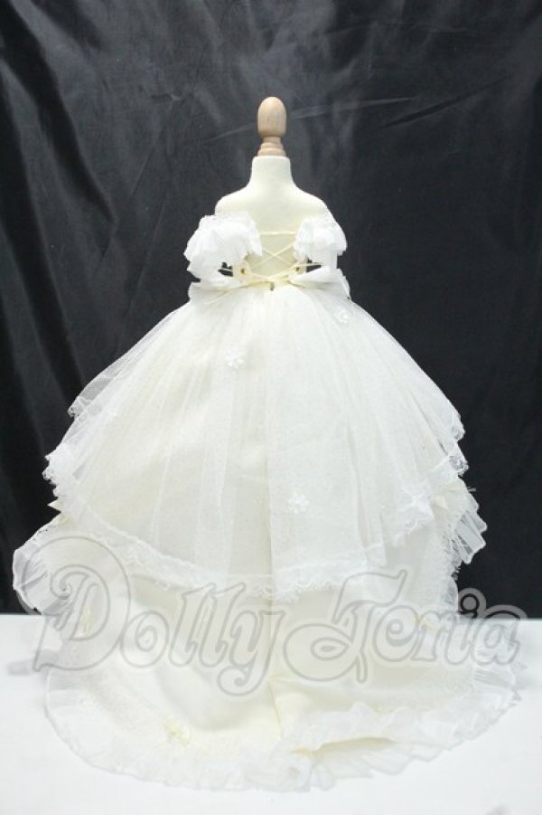 画像4: MDD/OF:M+V STUDIO様製 Wedding Veil Dress(white) 40cm(MDD) Y-26-08-25-238-WT-ZY (4)